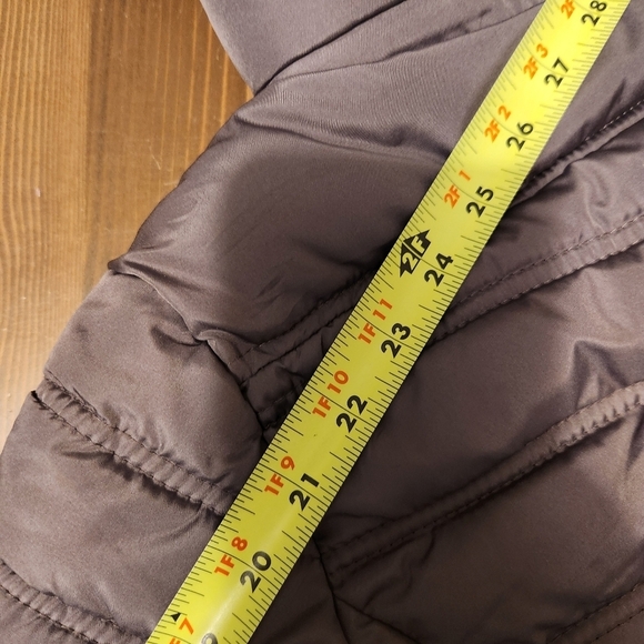 US POLO ASSN New York Womens Jacket Size S With Furry Removeable Hood Grey - Picture 14 of 16